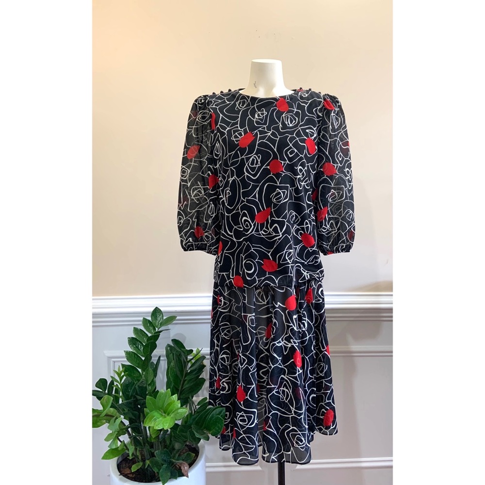 Vintage Riccardo Mid Dress